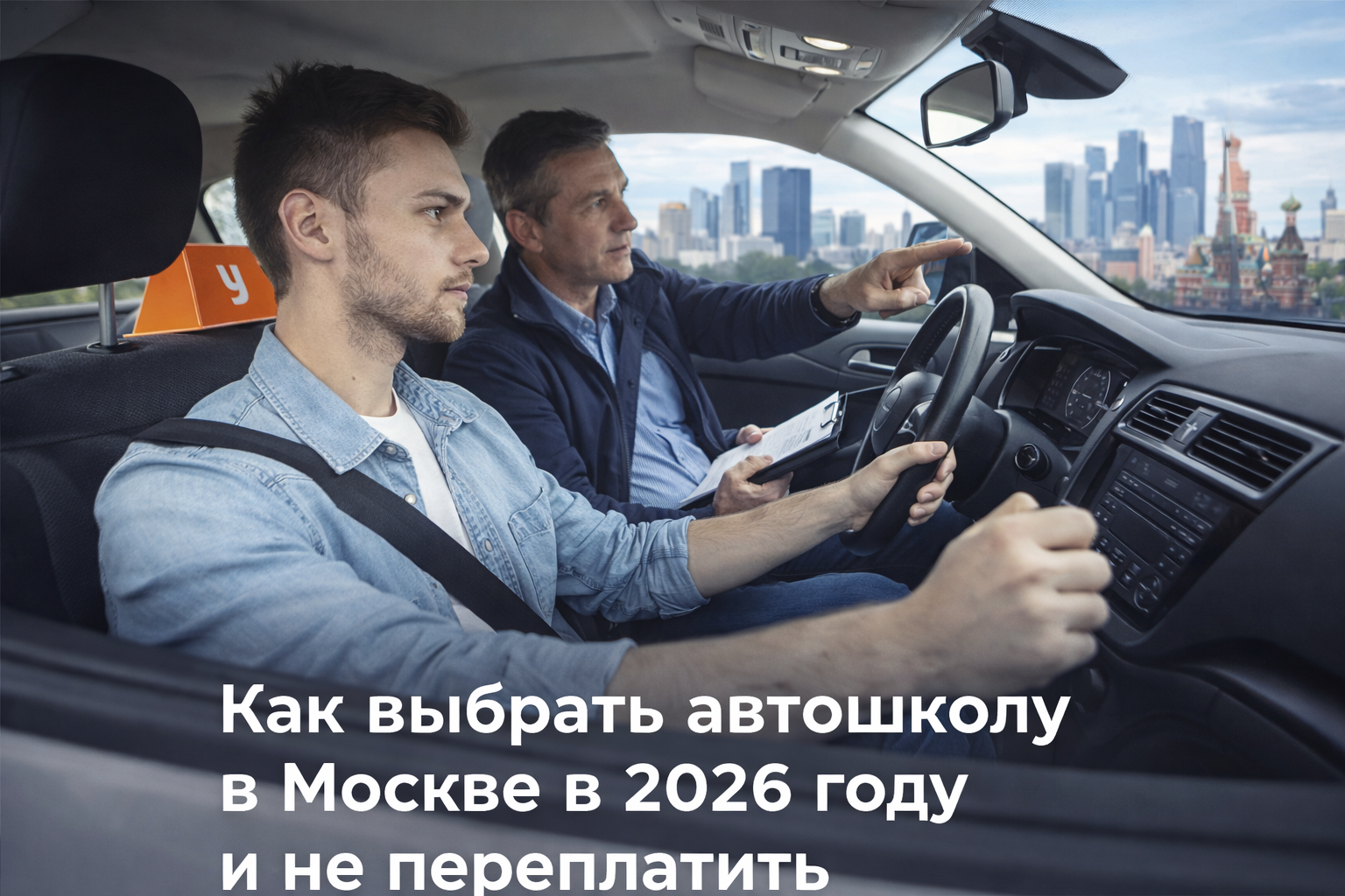 Как выбрать автошколу в Москве в 2026 году и не переплатить