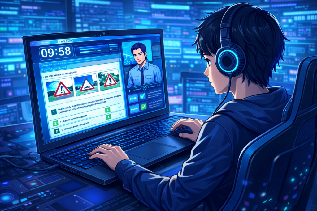 Онлайн-обучение в автошколе Magic Drive